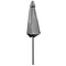 Flash Furniture Gray 9 FT Umbrella and Black Cement Base, 2 PC Set GM-402003-UB19B-GY-GG - alternate 7